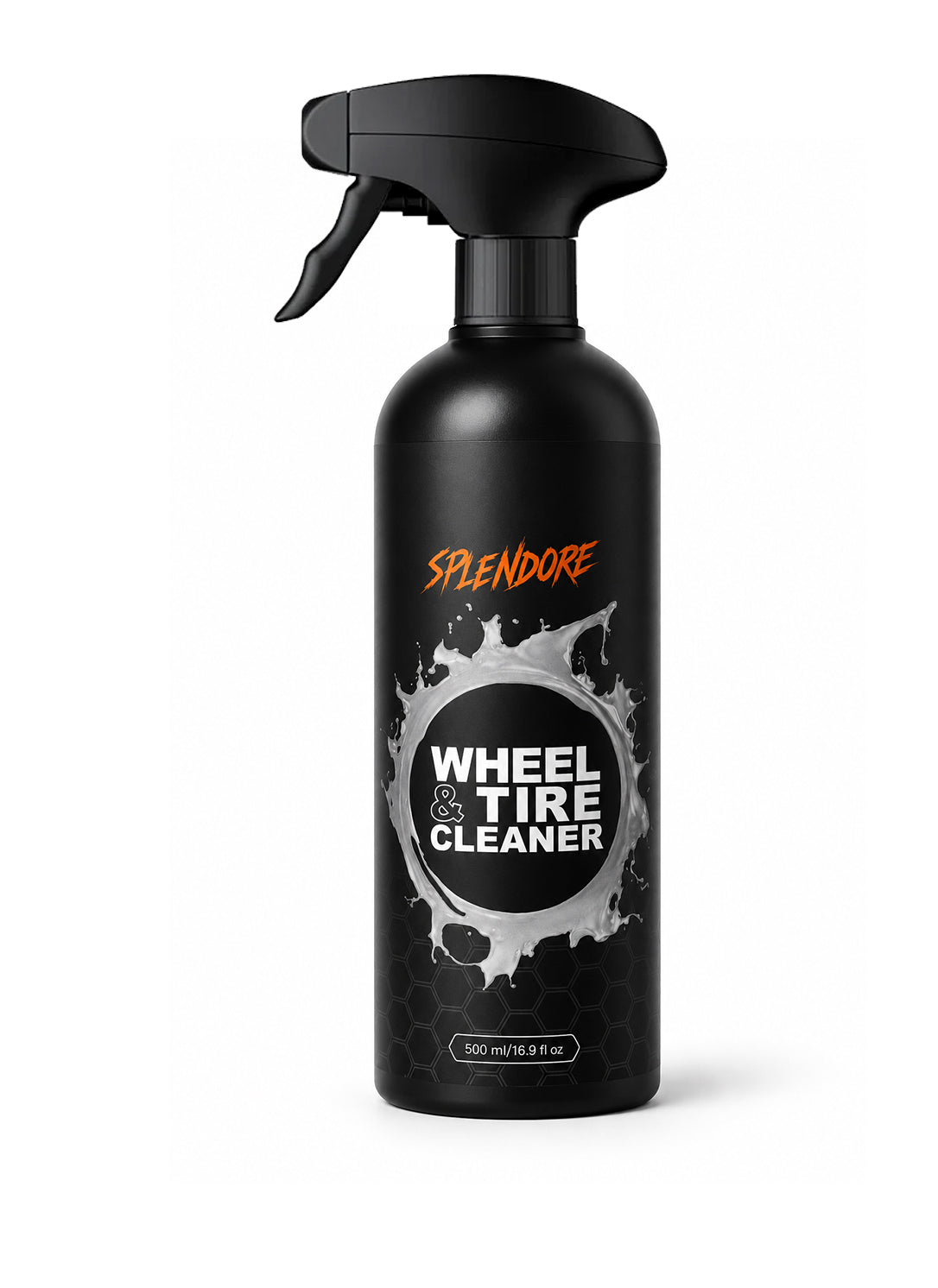 Splendore Wheel & Tire Cleaner op velg met remstof