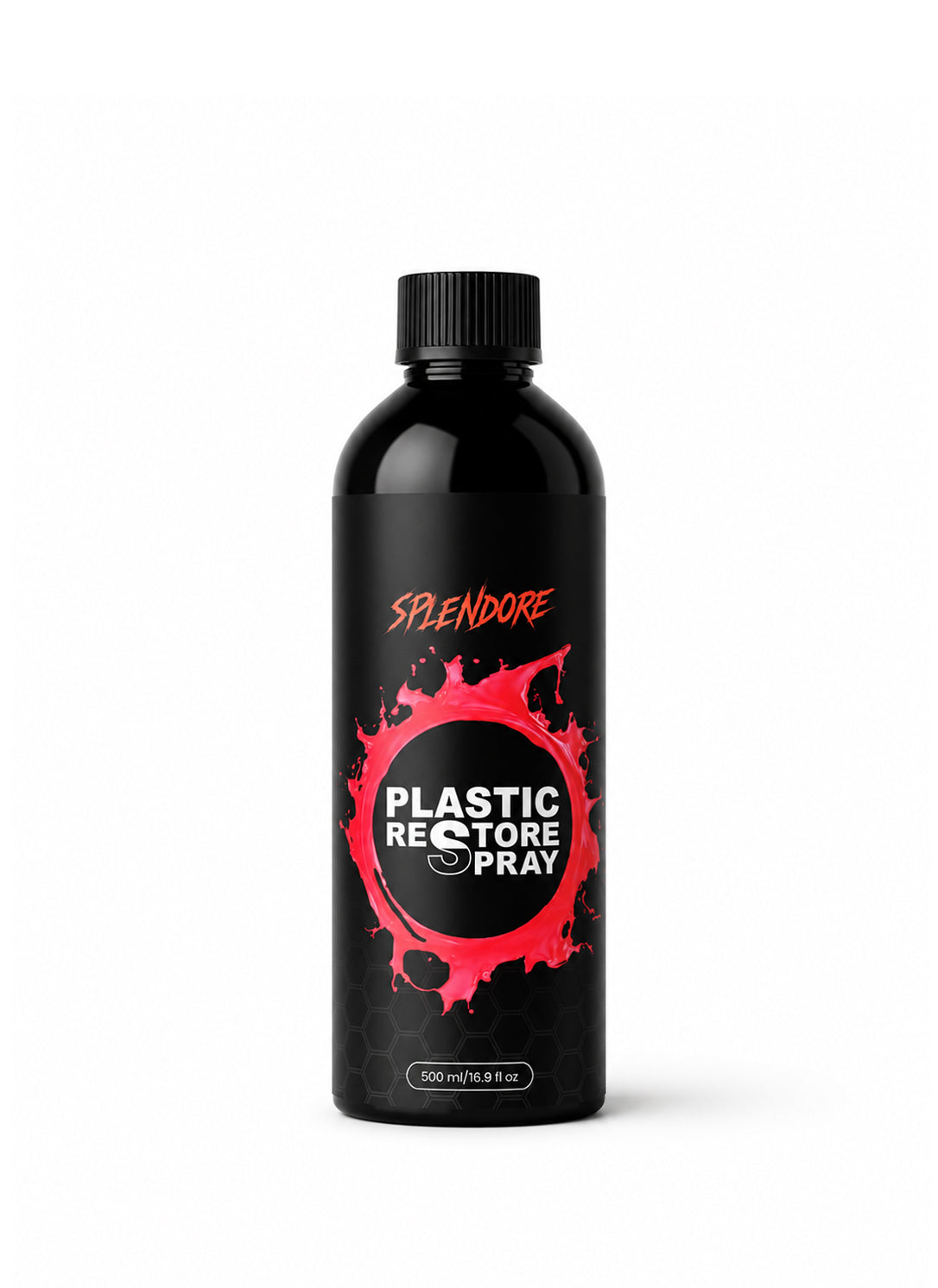 Splendore Plastic Restore Spray kunststof verzorging met UV-bescherming fles 500ml
